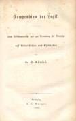 Ulrici / Compendium der Logik 1860